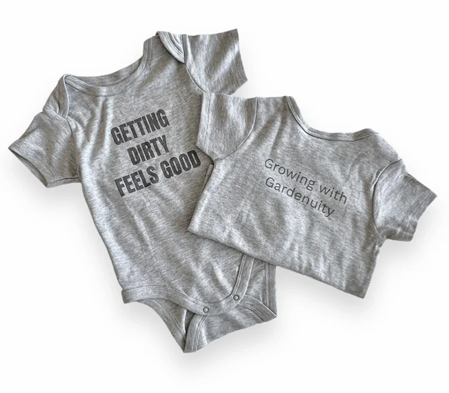 Getting Dirty Feels Good Onesie
