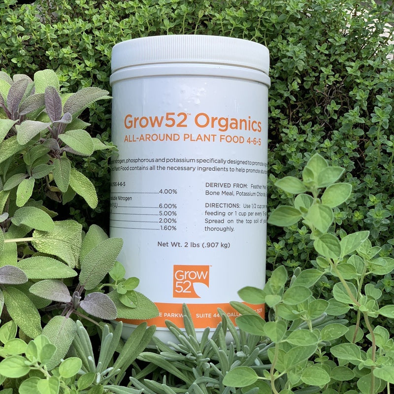 GROW52 ORGANICS ALL-AROUND PLANT FOOD 4-6-5